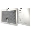 Karl Lagerfeld NFT Saffiano Monogram Ikonik Choupette Sleeve - 14" Notebook Case (Silver)