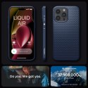 Spigen Liquid Air - Case for iPhone 15 Pro Max (Navy Blue)