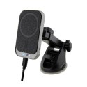 BMW MagSafe M Edition - Magnetic car holder with 15W wireless charging (black)