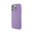 Guess Saffiano MagSafe - iPhone 15 Pro Max Case (purple)