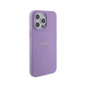 Guess Saffiano MagSafe - iPhone 15 Pro Max Case (purple)