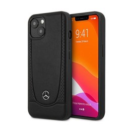 Mercedes Leather Urban Line - Case for iPhone 15 Plus (Black)