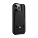 Mercedes Leather Urban Line - Case for iPhone 15 Pro (black)