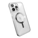Speck Gemshell Grip + MagSafe - Case for iPhone 15 Pro Max (Clear / Chrome Finish)
