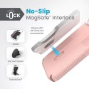 Speck Presidio2 Grip ClickLock & MagSafe - Case for iPhone 15 / iPhone 14 / iPhone 13 (Dahlia Pink/Rose Copper)