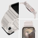 Spigen Rugged Armor Pro - Strap with case for Apple Watch 4/5/6/7/8/9/SE 44/45 mm (Dune Beige)