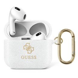 Guess 4G Glitter - Case for Airpods 3 (Transparent)