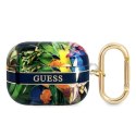 Guess Flower - Case for Airpods Pro (Blue)