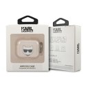 Karl Lagerfeld Choupette Head Glitter - Case for AirPods 3 (Gold)