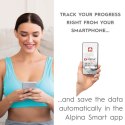 Alpina - Intelligent bathroom scale with a 180 kg monitoring application