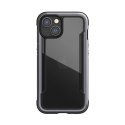 X-Doria Raptic Shield - Aluminum Case for iPhone 14 (Drop-Tested 3m) (Black)