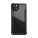 X-Doria Raptic Shield - Aluminum Case for iPhone 14 Plus (Drop-Tested 3m) (Black)