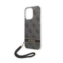 Guess 4G Print Cord - Case for iPhone 14 Pro Max (Black)