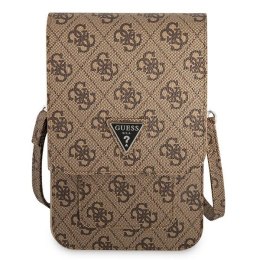 Guess Wallet 4G Triangle Logo Phone Bag (Brown)