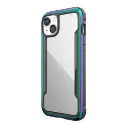 X-Doria Raptic Shield - Aluminum Case for iPhone 14 Plus (Drop-Tested 3m) (Iridescent)