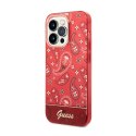 Guess Bandana Paisley - Case for iPhone 14 Pro Max (red)