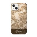 Guess Porcelain Collection - Case for iPhone 14 (Ochre)