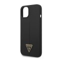 Guess Silicone Triangle Logo - Case for iPhone 14 Plus (Black)