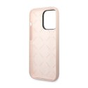 Guess Silicone Triangle Logo - Case for iPhone 14 Pro Max (Pink)