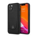 Mercedes Leather Urban Line - Case for iPhone 14 Plus (Black)