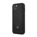 Mercedes Leather Urban Line - Case for iPhone 14 Plus (Black)