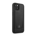 Mercedes Leather Urban Line - Case for iPhone 14 Plus (Black)