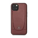 Mercedes Leather Urban Line - Case for iPhone 14 Plus (Red)