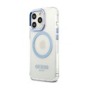 Guess Metal Outline MagSafe - Case for iPhone 13 Pro Max (Clear)