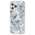 Rifle Paper Clear - Case for iPhone 14 Pro Max (Garden Party Blue)