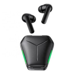 USAMS JY Series - Bluetooth 5.0 TWS headphones + charging case (Black)