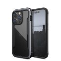 X-Doria Raptic Shield - Aluminum Case for iPhone 14 Pro (Drop-Tested 3m) (Black)