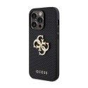 Guess 4G Strass Metal Logo - Case iPhone 15 Pro Max (silver)