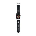 Karl Lagerfeld 3D Rubber Karl & Choupette Heads NFT - Strap for Apple Watch 42/44/45/49 mm (black)