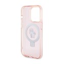 Karl Lagerfeld Ring Stand Karl & Choupette MagSafe - iPhone 15 Pro Case (pink)