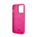 Karl Lagerfeld Silicone RSG - Case for iPhone 14 Pro (Pink)