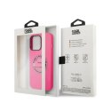 Karl Lagerfeld Silicone RSG - Case for iPhone 14 Pro (Pink)