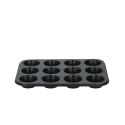 Alpina - Muffin / cupcake tin for 12 pieces non-stick (black)