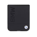 BMW Leather Hot Stamp - Samsung Galaxy Z Flip 5 Case (Black)