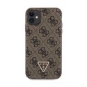 Guess Crossbody 4G Metal Logo - iPhone 11 Case (brown)