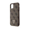 Guess Crossbody 4G Metal Logo - iPhone 11 Case (brown)