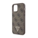 Guess Crossbody 4G Metal Logo - iPhone 12 / iPhone 12 Pro Case (brown)
