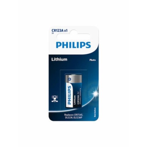 Philips Lithium - Lithium battery CR123A 3V