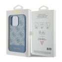 Guess 4G Bottom Stripe Metal Logo Collection - Case for iPhone 15 Pro (blue)