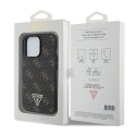 Guess 4G Triangle Metal Logo - Case for iPhone 13 Pro Max (Black)