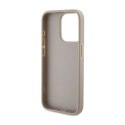 Guess 4G Triangle Metal Logo - Case for iPhone 15 Pro (White)