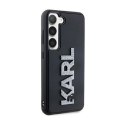 Karl Lagerfeld 3D Rubber Glitter Logo - Samsung Galaxy S23+ Case (black)