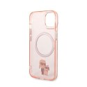 Karl Lagerfeld IML NFT Karl & Choupette MagSafe - Case for iPhone 14 Plus (Pink)