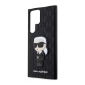 Karl Lagerfeld NFT Saffiano Monogram Ikonik - Case for Samsung Galaxy S23 Ultra (black)