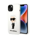 Karl Lagerfeld Silicone NFT Ikonik - Case for iPhone 14 (White)