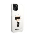 Karl Lagerfeld Silicone NFT Ikonik - Case for iPhone 14 (White)